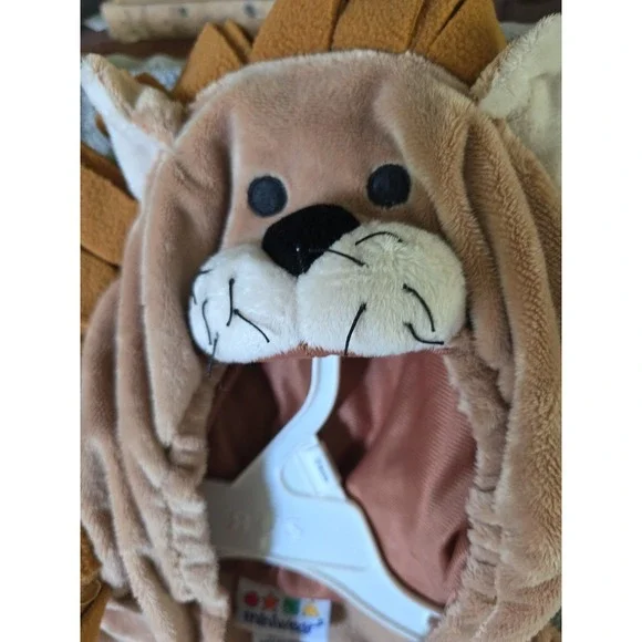 Vtg Miniwear Infant Plush Lion Costume 1 Piece, 12‎ Months ToysRUs NWT - Picture 2 of 9